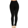 thumbnail image 1 of Lindreshi Leggings for Women Clearance Leisure Fashion Street Fashion Women's Wear Sexy Solid Color Slim Stretch Pants, 1 of 4