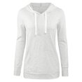 thumbnail image 1 of Lindreshi Maternity Clothes for Women Shirts Women Wear High-Necked Slanted Zipped and Long Sleeves Blouse Hooded Mother Sweatshirts, 1 of 4