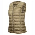 thumbnail image 1 of Lindreshi Puffer Vest for Women Fashion Women Winter Warm Wadded Jacket Style Lightweight Down Coat Vest Jacket, 1 of 4