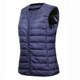 thumbnail image 1 of Lindreshi Puffer Vest for Women Fashion Women Winter Warm Wadded Jacket Style Lightweight Down Coat Vest Jacket, 1 of 2