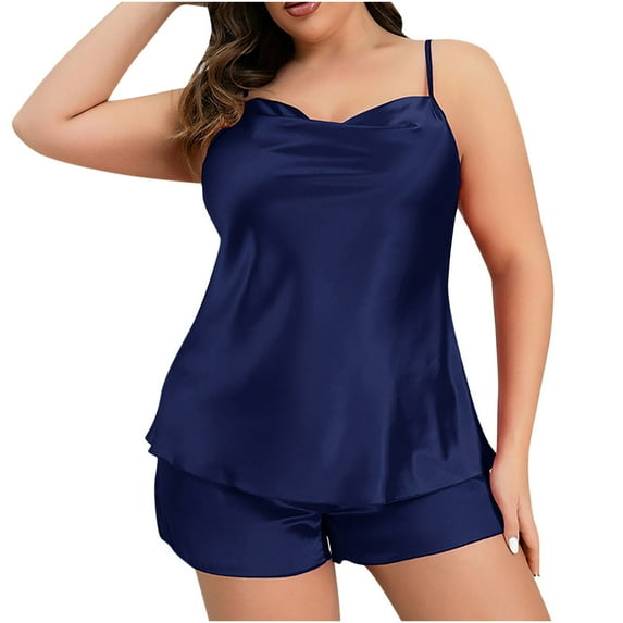 Lindreshi Robes for Women Plus Size 5X Women's Solid Color Strappy Bathrobe Sexy Home Clothing Can Be Worn Externally with Ice Silk Pajamas and Pajamas