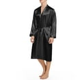 thumbnail image 1 of Lindreshi Robes for Women Fuzzy Mens Robe Winter Loose Fallow Couples Bathrobe Long Nightgown Nightgown, 1 of 5