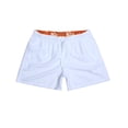 thumbnail image 1 of Lindreshi Shorts for Women Clearance Men's Quick Dry Beach Pants Plain Three Quarter Pants Loose Swim Shorts Workout, 1 of 3