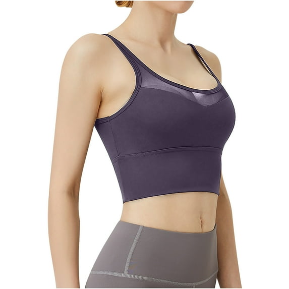 Lindreshi Sports Bras for Women High Impact Women's Underwear Thin Large Size No Sponge Side Collection Breathable Upper Collection Auxiliary Breast Gathered Anti-sagging No Steel Ring Bra