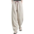 thumbnail image 1 of Lindreshi Sweatpants Women Plus Size Clearance Women's Fashionable Loose Fitting Casual Color Pants, 1 of 6