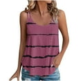 thumbnail image 1 of Lindreshi Tank Tops for Women 2024 Loose Fit 2024 Women's Spring and Summer New Tank Eyelet Embroidery Scoop Neck Fashion Print Casual Fashion Top, 1 of 6