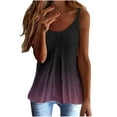 thumbnail image 1 of Lindreshi Tank Tops for Women 2024 Women Ladies Print Sleeveless Pullover Vest Tank Tops Shirts Blouse, 1 of 5