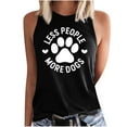 thumbnail image 1 of Lindreshi Tank Tops for Women Clearance Fashion Casual Women Sleeveless Printed Ladies Round Neck Tops Vest T-Shirt, 1 of 5