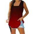thumbnail image 1 of Lindreshi Tank Tops for Women Women's Fashion Printed Vest Loose Sleeveless T-shirt Pullover Tops, 1 of 5