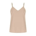 thumbnail image 1 of Lindreshi Tank Tops for Women Women Tops Chain Suspender Vintage Summer V Neck Sleeveless Tank Tops Blouse, 1 of 8