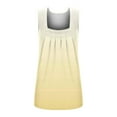 thumbnail image 1 of Lindreshi Tank Tops for Women Women's Fashion Solid Color Square-neck Comfortable Loose T-shirt Sleeveless Blouse Casual Tops, 1 of 4