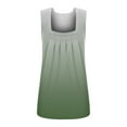 thumbnail image 1 of Lindreshi Tank Tops for Women Women's Fashion Solid Color Square-neck Comfortable Loose T-shirt Sleeveless Blouse Casual Tops, 1 of 4