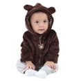 thumbnail image 1 of Lindreshi Toddler Girl Coats and Jackets Newborn Baby Boys Girls Long Sleeves Keep Warm Hooded Coat Clothes Snowsuit, 1 of 6