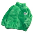 thumbnail image 1 of Lindreshi Winter Coats for Toddler Girls and Boys Children's and Winter Velvet Jacket Boys and Girls Coral Velvet Western-style Top Middle-aged Children's Jacket Korean Version, 1 of 4