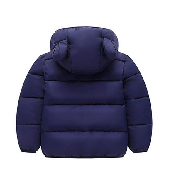 Lindreshi Winter Coats for Toddler Girls and Boys Clearance Winter Children's Lamb Velvet Cotton-padded Rabbit Ears Padded Baby Cotton-padded Jacket