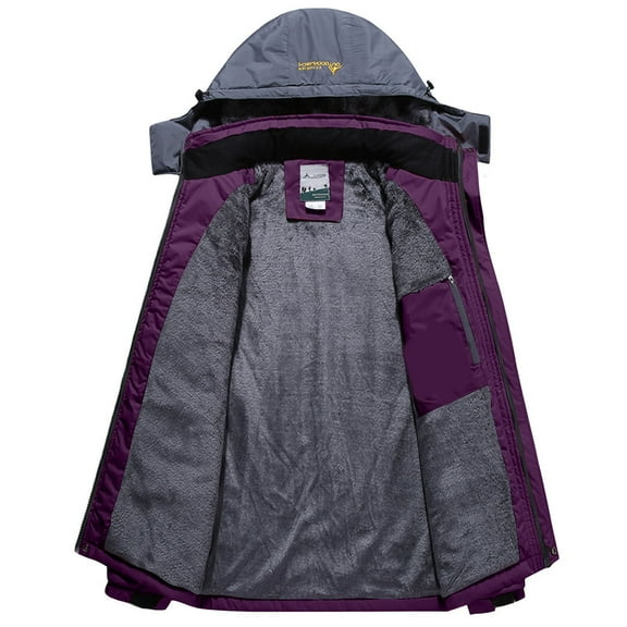 Lindreshi Winter Coats for Women 2023 Trendy Women's Warm Windbreaker Hooded Raincoat Snowboarding Jackets