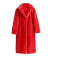 thumbnail image 1 of Lindreshi Winter Coats for Women Plus Size Women Winter Warm Coats Faux Coat Warm Furry Faux Jacket Long Sleeve Outerwear, 1 of 4