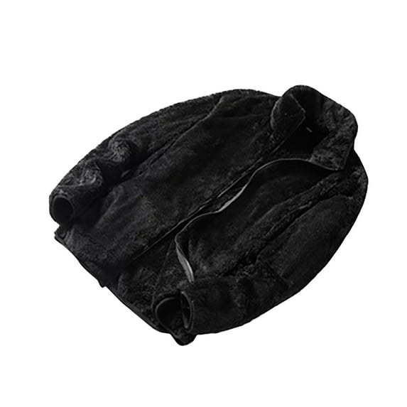 Lindreshi Winter Sweaters for Women Women's Autumn and Winter Casual Temperament Plush Cardigan Zipper Sweater Outdoor Coat Top