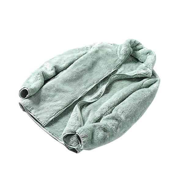 Lindreshi Winter Sweaters for Women Women's Autumn and Winter Casual Temperament Plush Cardigan Zipper Sweater Outdoor Coat Top