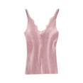 thumbnail image 1 of Lindreshi Womens Camisoles and Tanks Warm Fashion Women Sleeveless Knitting Vest V-Neck Ladies Solid Lace Tank Tops, 1 of 3
