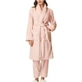 thumbnail image 1 of Lindreshi Womens Pajama Sets 2pc Women's Fashion Casual Thickened Plush Pajamas and Pajamas Thermal Insulation Set, 1 of 7