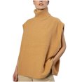 thumbnail image 1 of Lindreshi Womens Sweaters Fall 2023 Women's Fashion Sleeveless Round-Neck Loose Pullover Tops Blouse Knitted Sweater, 1 of 6