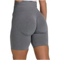 thumbnail image 1 of Lindreshi Yoga Shorts for Women Clearance Women's Fitness Pants Tight-fitting Stretch Hip-Up Yoga Pants, 1 of 7