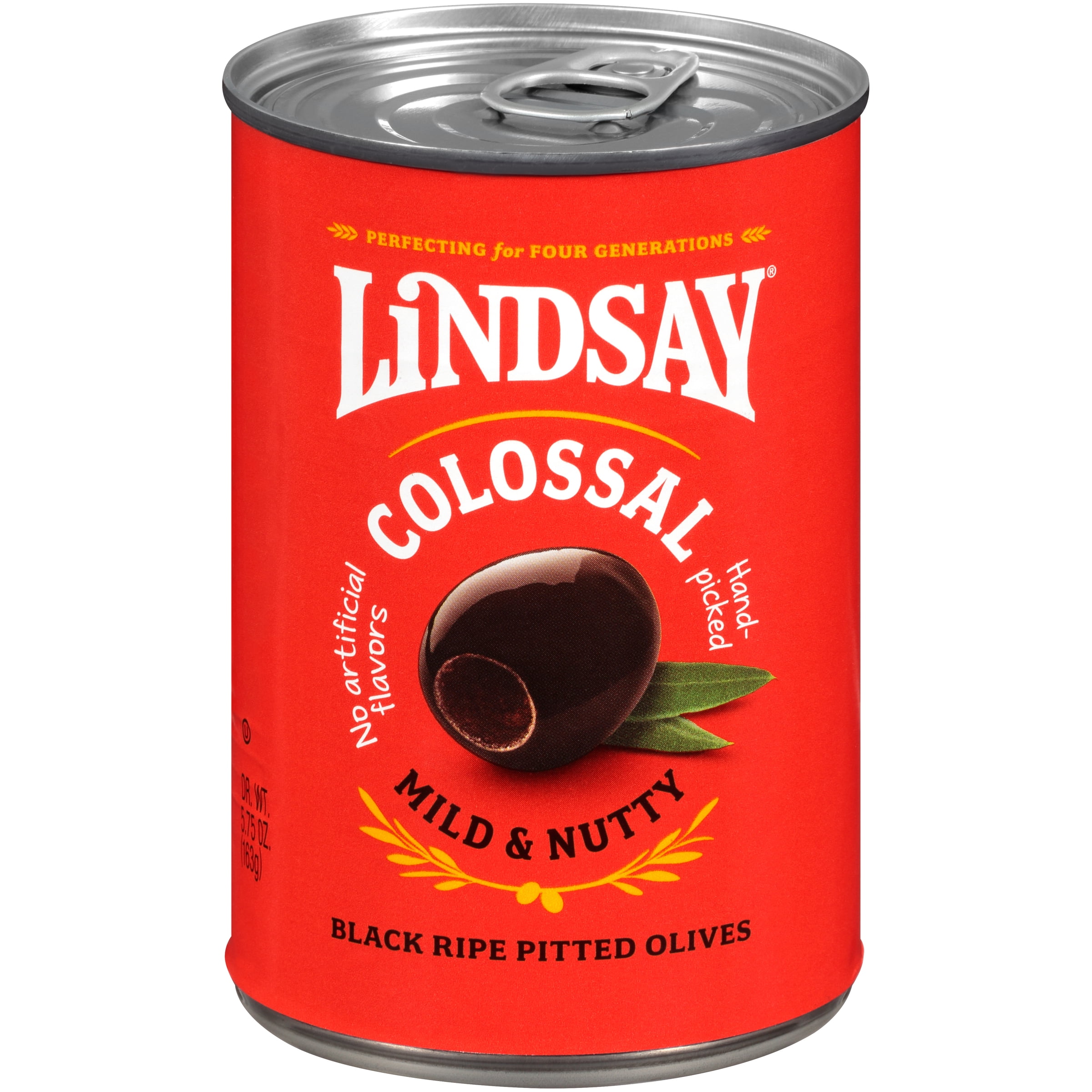Lindsay Colossal Pitted Black Ripe Olives 5.75 oz - Walmart.com