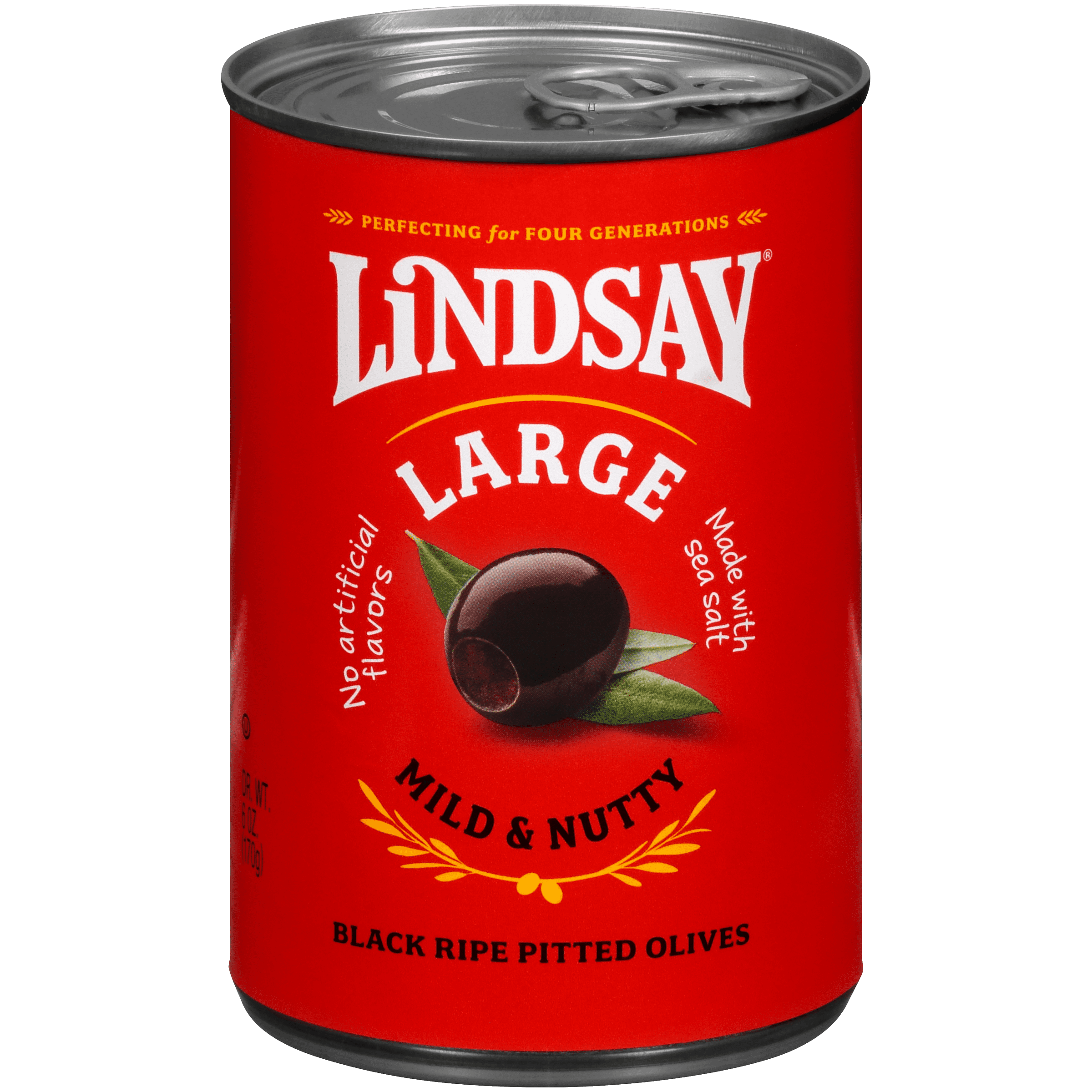 Lindsay Large Pitted Black Ripe Olives, 6 oz