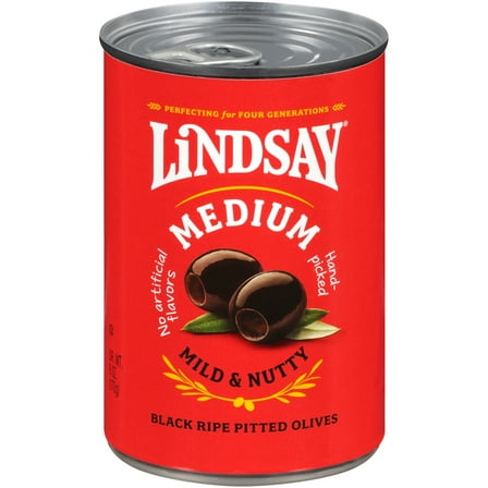 Lindsay Medium Pitted Black Ripe Olives 6 oz