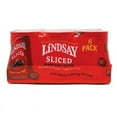thumbnail image 1 of Lindsay Sliced Black Ripe Olives 6.5 Oz., 6 Pk., 1 of 1