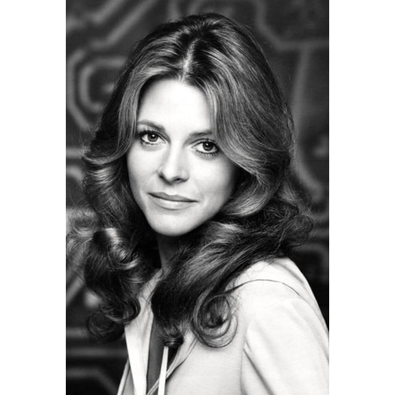 Lindsay Wagner Beautiful B/W Portrait The Bionic Woman Star 24X36 Poster