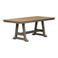 thumbnail image 1 of Lindsey Farm Light Gray 6 Piece Trestle Table Set, 1 of 13