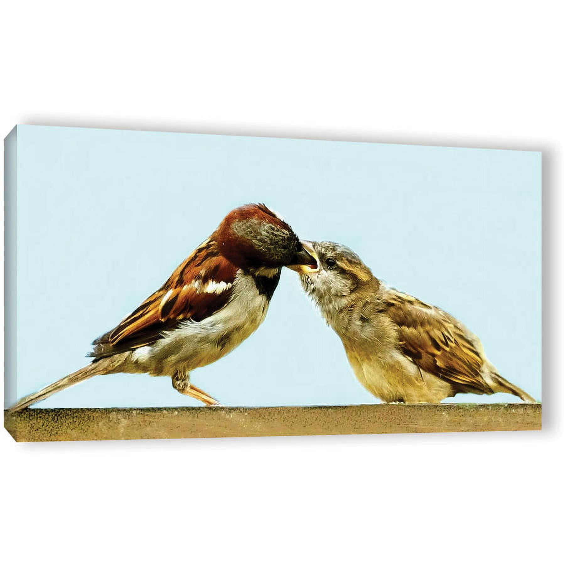 Lindsey Janich "Fedding 1" Gallery-Wrapped Canvas