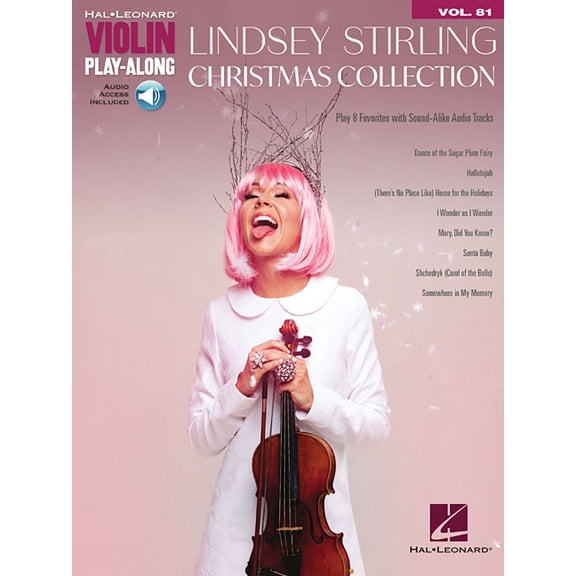 Lindsey Stirling - Christmas Collection Violin Play-Along Volume 81 - Book with Online Media, (Paperback)