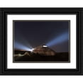thumbnail image 1 of Lindsten, Christian 32x25 Black Ornate Wood Framed with Double Matting Museum Art Print Titled - Plane Wreck, 1 of 4
