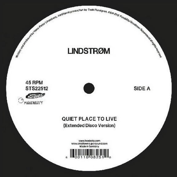 Lindstr m - Quiet Place to Live - Vinyl