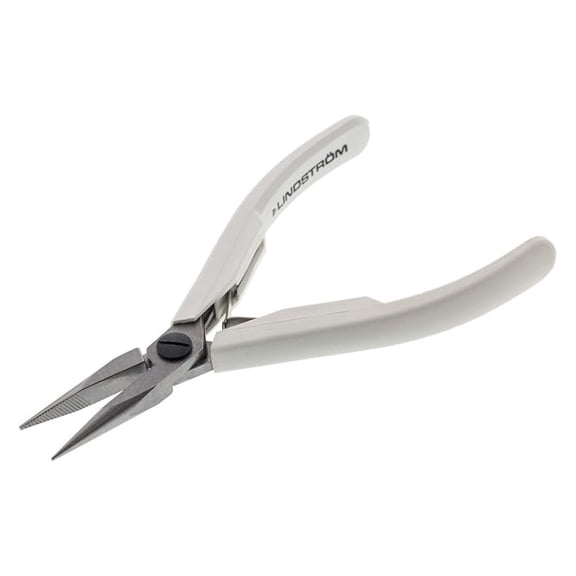 Lindstrom 7891 Long Snipe Plier - 32mm Square Jaws, ESD Safe, Alloyed Steel - Precision Hand Tool for Electronics & Crafting