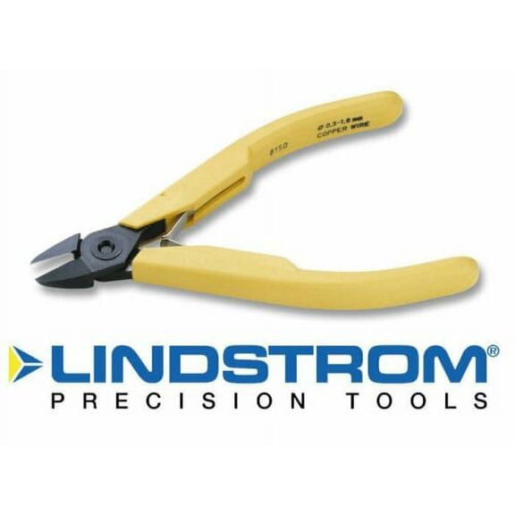Lindstrom 8150 Diagonal Precision Cutter 80 Series Oval Head Micro Bevel Pliers