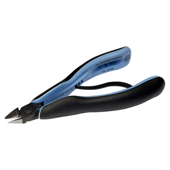 Lindstrom RX-8144 - ERGO Precision Diagonal Cutter w/Tapered Head, Flush, 0.01-0