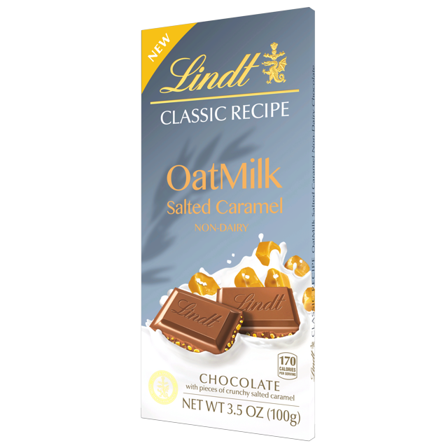Lindt CLASSIC RECIPE NonDairy OatMilk Salted Caramel Chocolate Candy