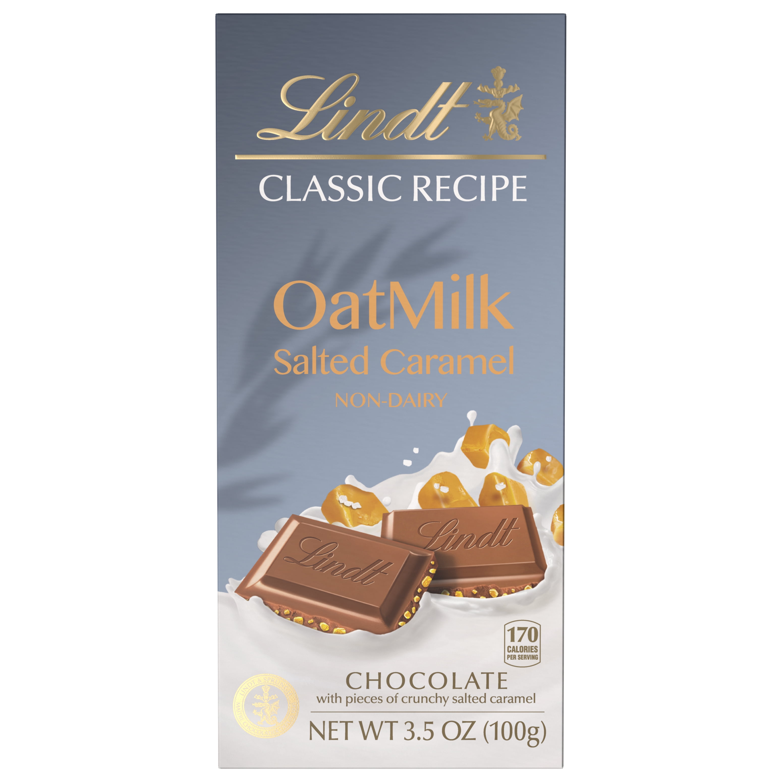 Lindt CLASSIC RECIPE NonDairy OatMilk Salted Caramel Chocolate Candy