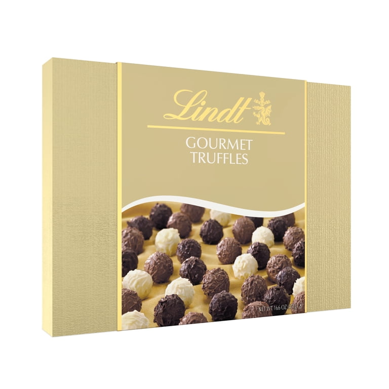 Lindt Gourmet Chocolate Candy Truffles Gift Box,