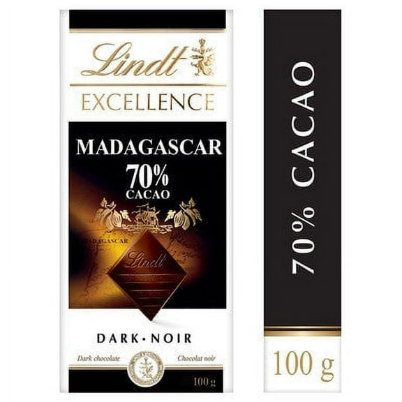 Lindt Chocolate Excellence Madagascar 70% Cacao 100g/3.5oz.
