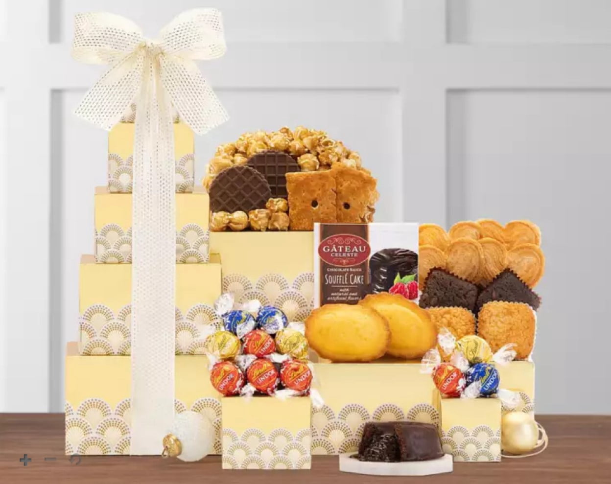 Lindt Chocolate and Sweets Tower – Gourmet Gift Tower with Truffles ...