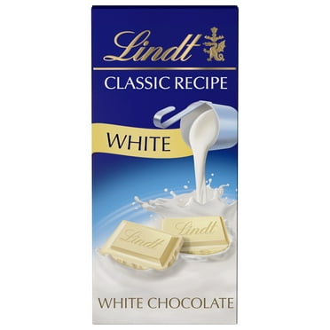 Lindt Classic Recipe White Chocolate Candy Bar, 4.4 oz, Bar