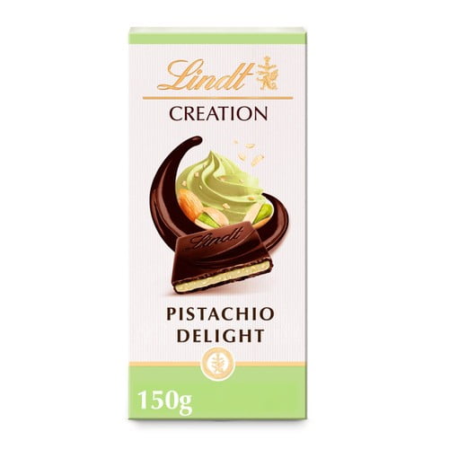 Lindt Creation Dark Pistachio 150g, British Import (Pack of 3)