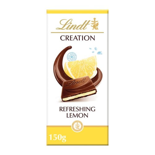 Lindt Creation Lemon 150g, British Import (Pack of 3)