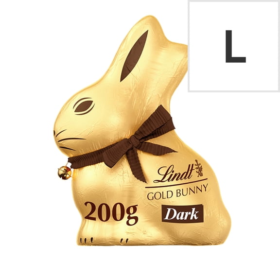 Lindt Dark Chocolate Easter Bunny 200G, Imported from Britain