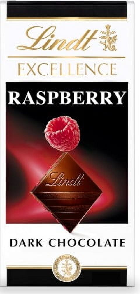 Raspberry Excellence Lindt EXCELLENCE Raspberry Dark Chocolate Candy Bar, 3.5 Oz - Pack Of 6 ...